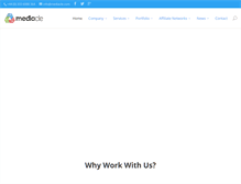 Tablet Screenshot of mediacle.com